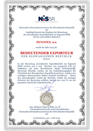Dunatex - pracovné a ochranné odevy